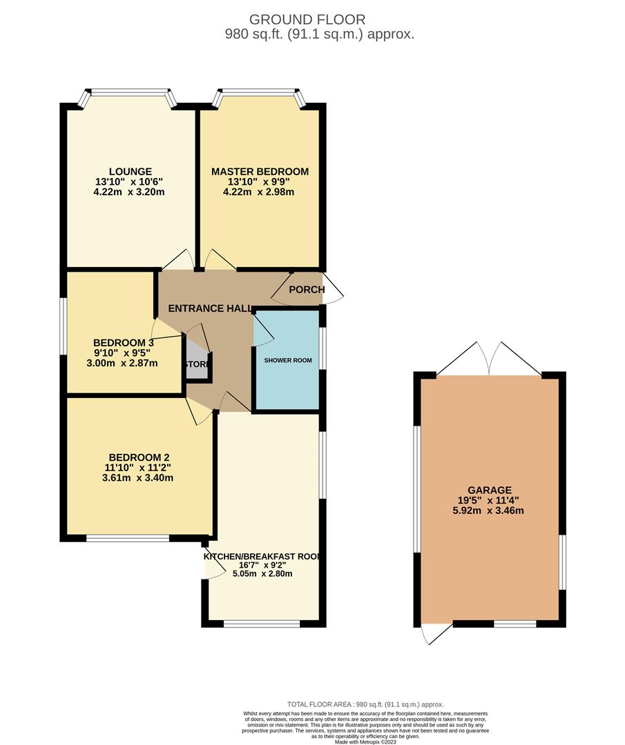 Property details for Brampton Road, Oakdale, Poole Guide Price £340,000